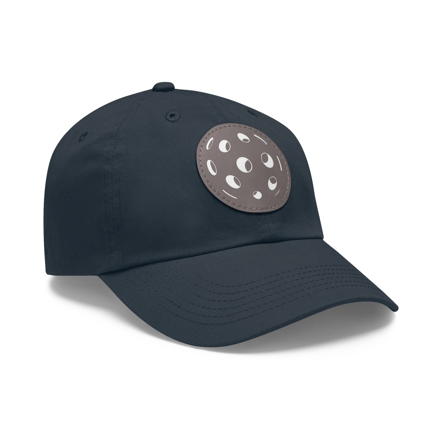 Pickleball Hat with Leather Patch