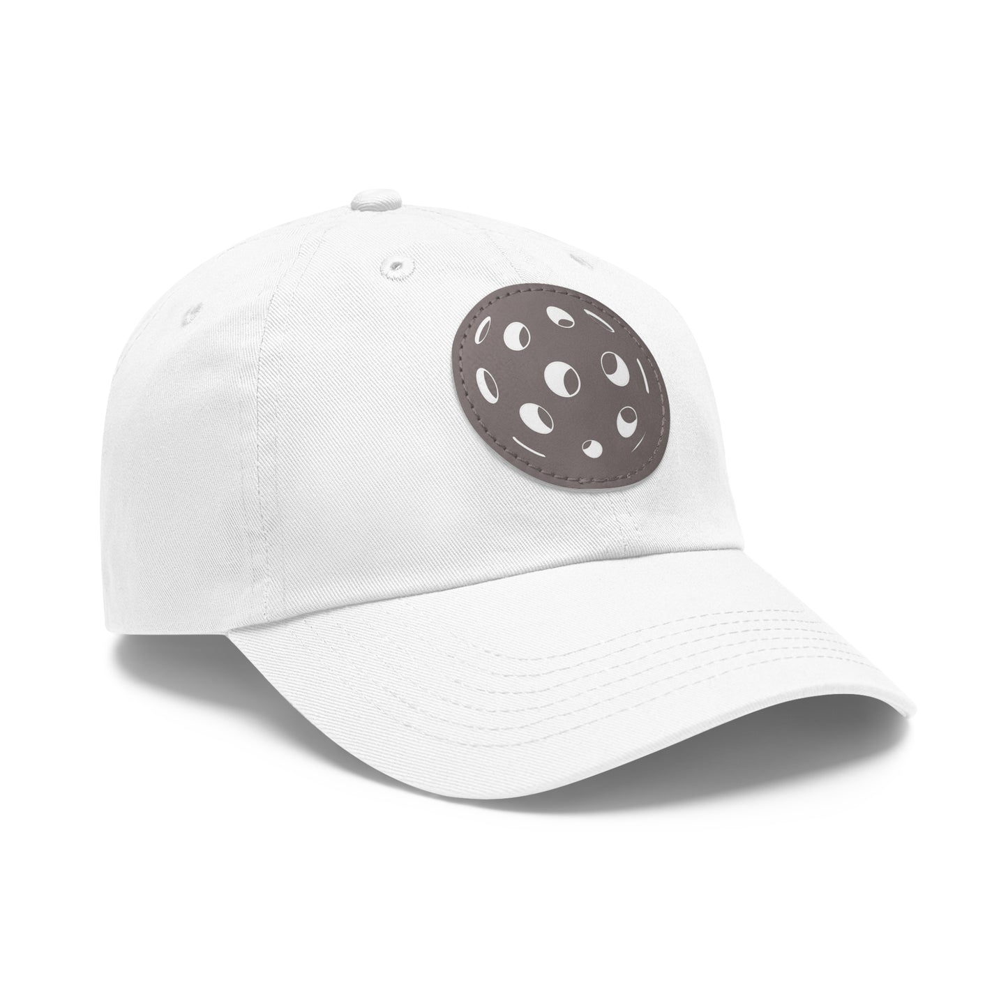 Pickleball Hat with Leather Patch