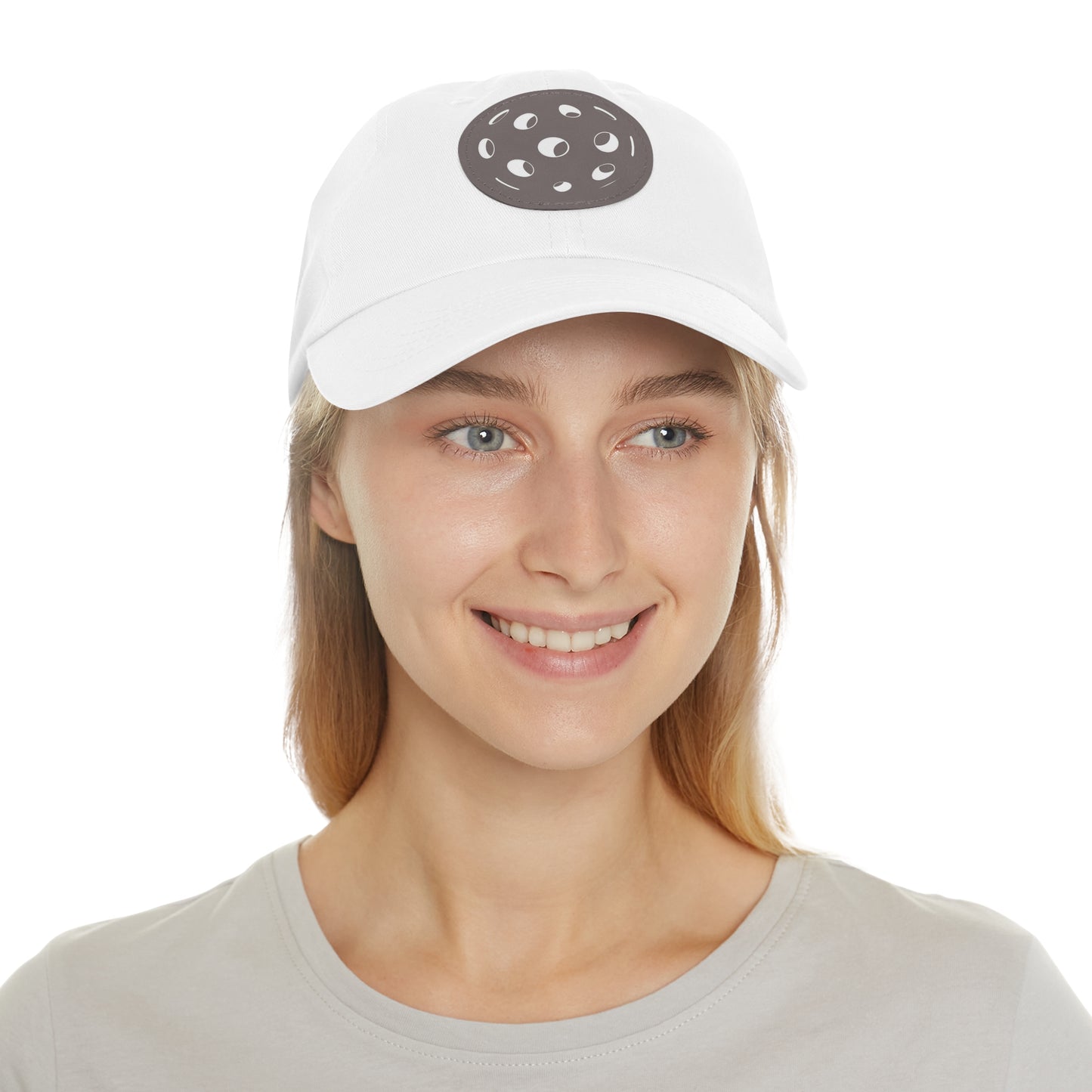 Pickleball Hat with Leather Patch