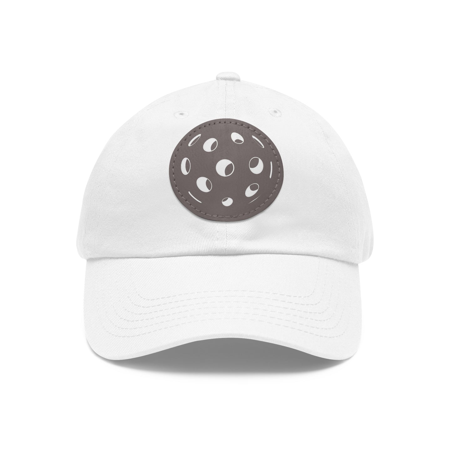 Pickleball Hat with Leather Patch