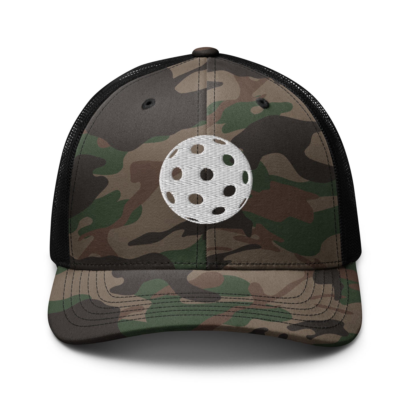 Camouflage trucker hat