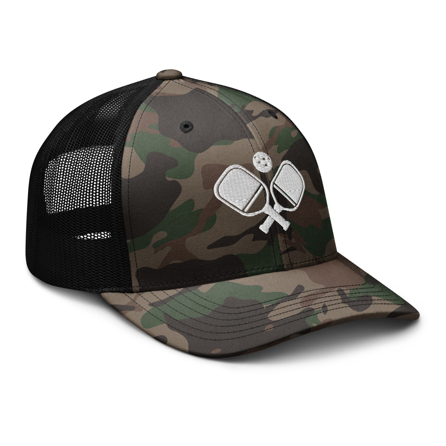 Camouflage trucker hat