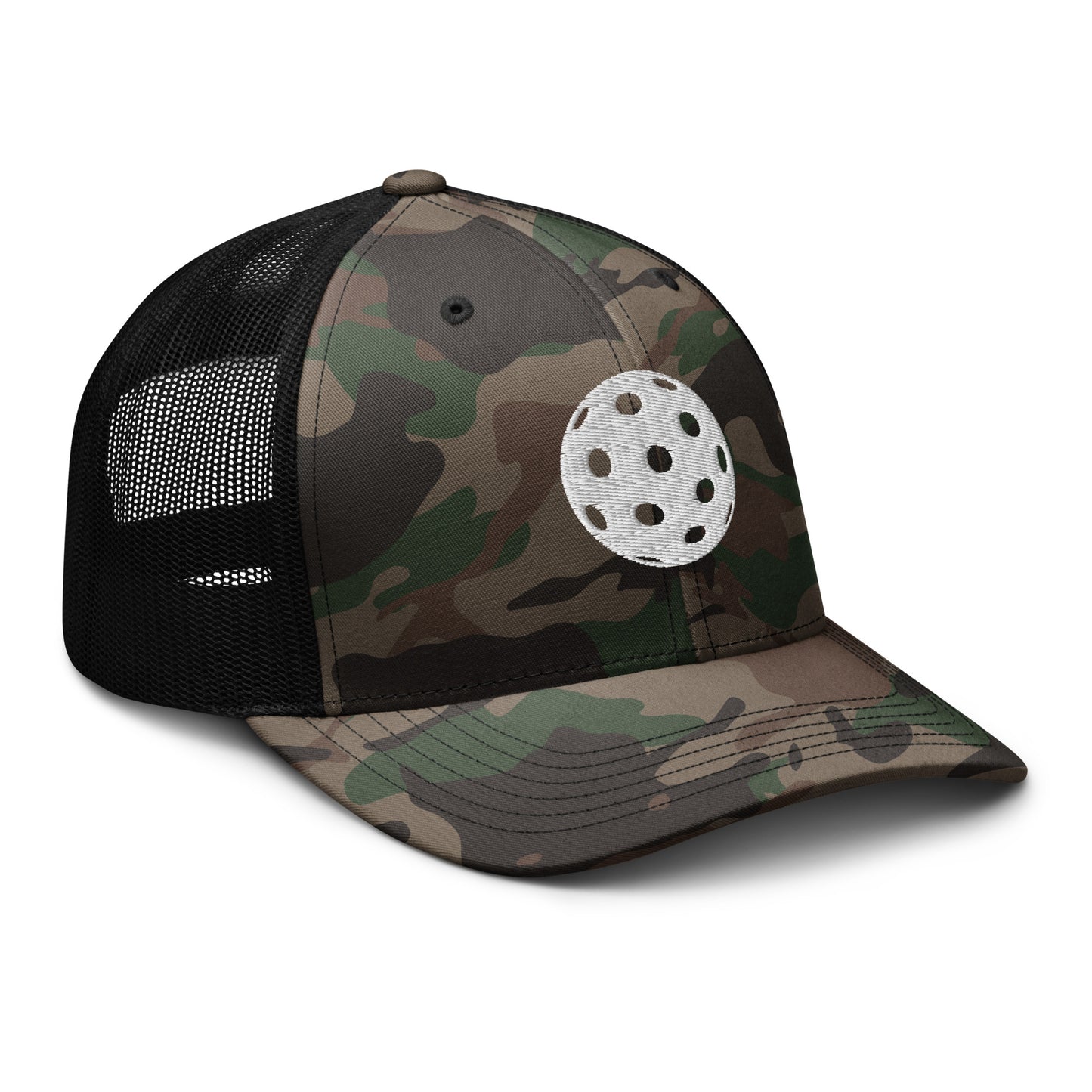 Camouflage trucker hat