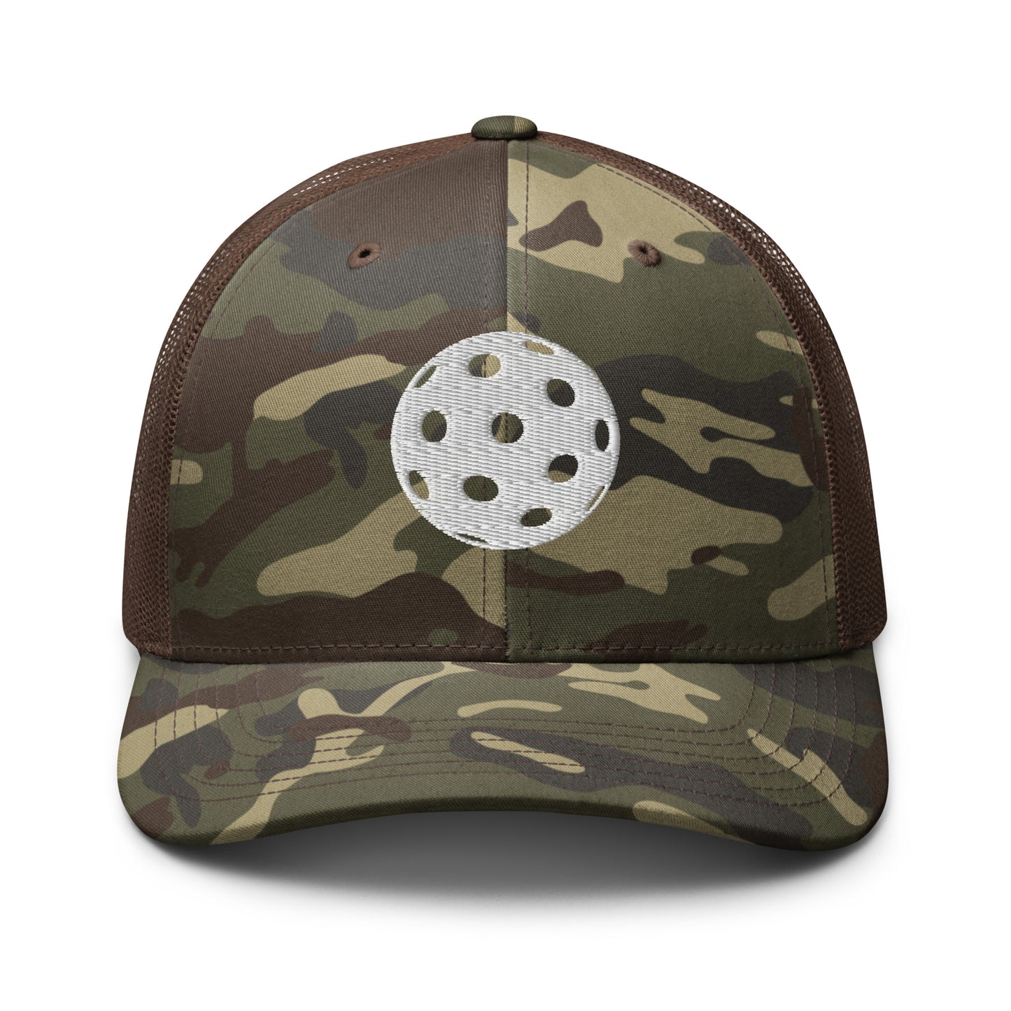 Camouflage trucker hat