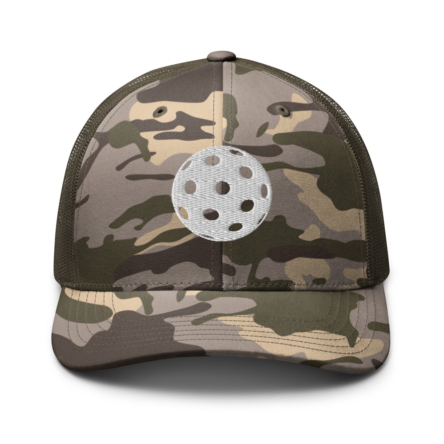 Camouflage trucker hat