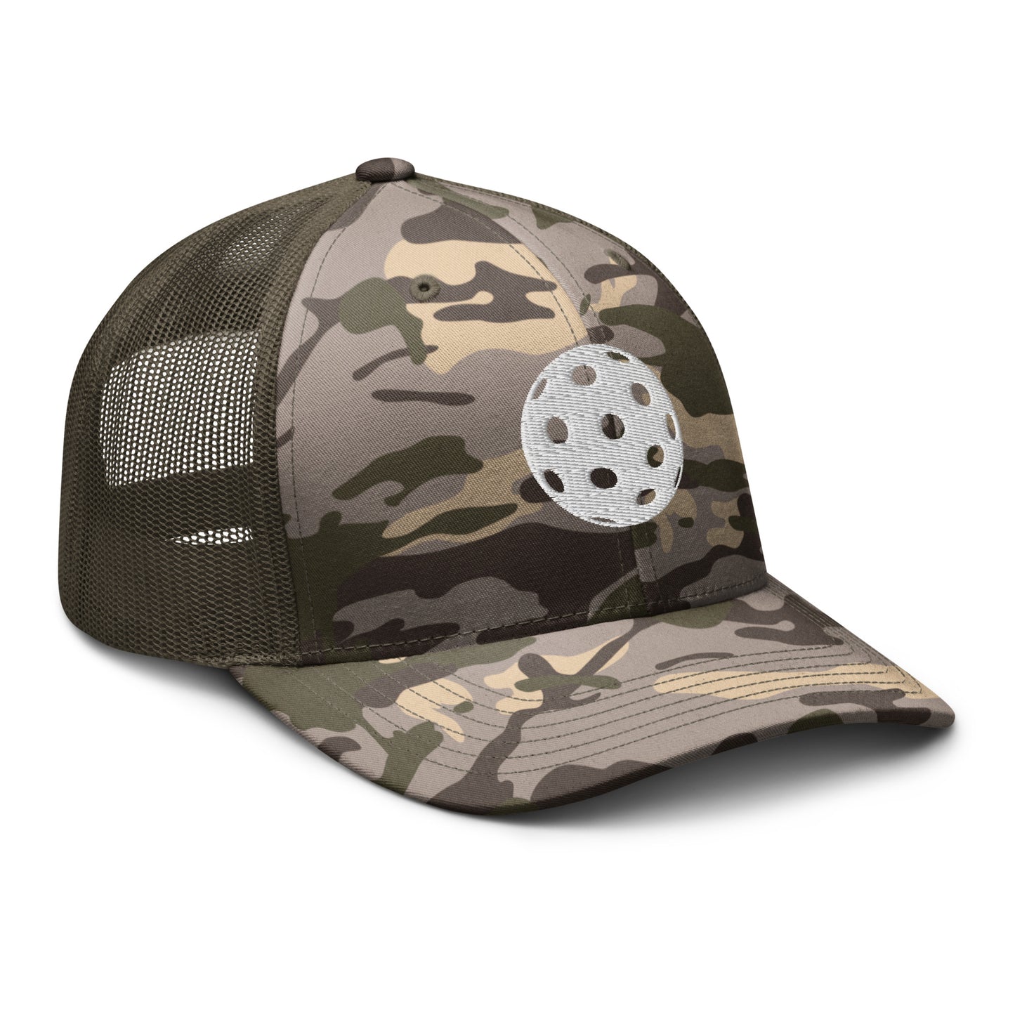 Camouflage trucker hat