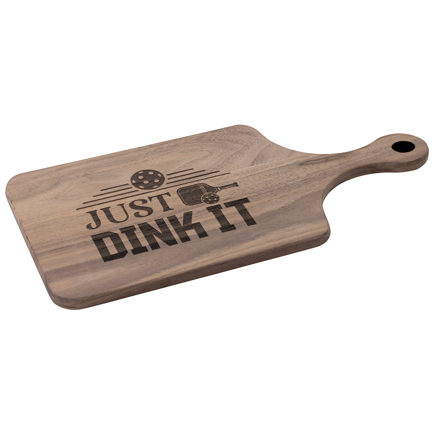 Pickleball Cutting Board, Pickleball Gifts, Just Dink It